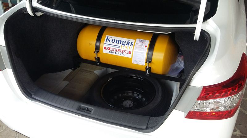 Conversão GNV — Nissan Sentra